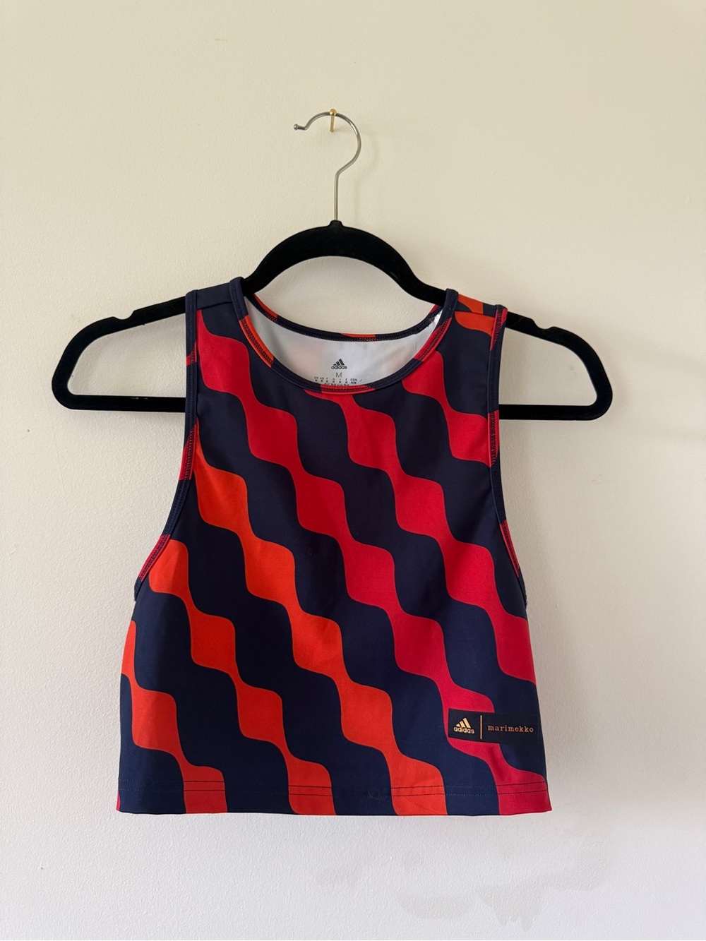 adidas x Marimekko Train Icons Print Tank Top size Medium